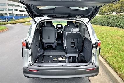 2021 Sienna XLE Rear